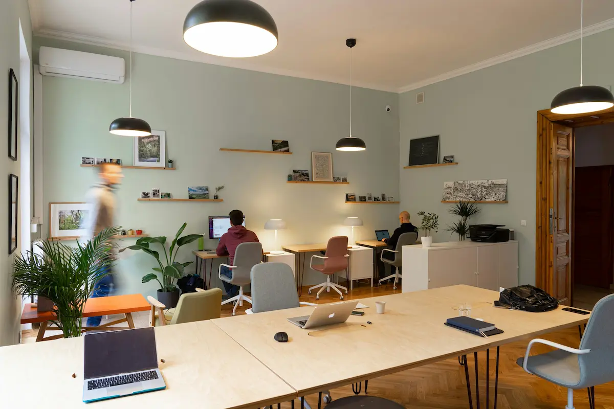 Pride Hire workspace